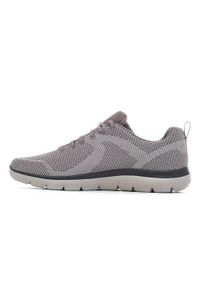 skechers - Buty do chodzenia męskie Skechers Summits Brisbane. Zapięcie: sznurówki. Kolor: szary. Materiał: tkanina. Szerokość cholewki: normalna. Sport: turystyka piesza