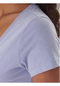 Tommy Jeans T-Shirt DW0DW20458 Niebieski Slim Fit. Kolor: niebieski. Materiał: bawełna #3