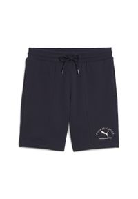 Puma - Męskie szorty PUMA Class 8" z zaszewkami PUMA New Navy Blue. Kolor: niebieski. Sport: fitness