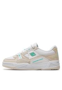 DC Shoes Sneakersy Construct ADJS100172 Biały. Kolor: biały. Materiał: skóra #6