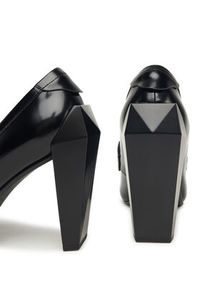 United Nude Półbuty Gem Loafer Hi 1095501119 Czarny. Kolor: czarny. Materiał: skóra #5