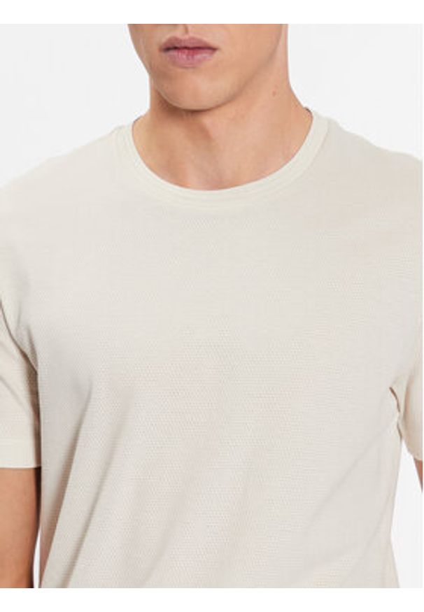 BOSS - Boss T-Shirt Tiburt 240 50452680 Biały Regular Fit. Kolor: biały. Materiał: bawełna
