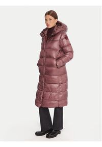 Blauer Płaszcz zimowy 25WBLDK02073 Bordowy Regular Fit. Kolor: czerwony. Materiał: syntetyk. Sezon: zima #5