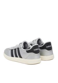 Adidas - adidas Sneakersy BREAKNET SLEEK JQ8263 Srebrny. Kolor: srebrny. Materiał: materiał #5
