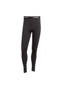 Adidas - Legginsy Multi Synthetic Base Layer. Kolor: czarny. Technologia: ClimaCool (Adidas). Sport: turystyka piesza