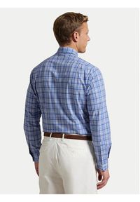 Polo Ralph Lauren Koszula 710966474001 Niebieski Classic Fit. Typ kołnierza: polo. Kolor: niebieski. Materiał: bawełna #6
