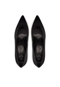 Weekend Max Mara Półbuty Renzasatin 2515521055600 Czarny. Kolor: czarny. Materiał: materiał