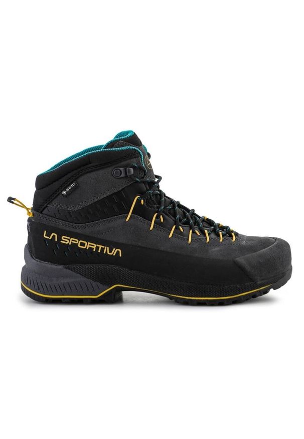 LA SPORTIVA - Buty La Sportiva TX4 Evo Mid Gtx M 37F900735 szare. Zapięcie: sznurówki. Kolor: szary. Materiał: guma. Technologia: Gore-Tex. Sport: turystyka piesza, outdoor