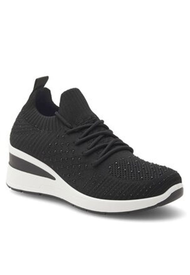 Jenny - JENNY Sneakersy WFA2704-2 Czarny. Kolor: czarny. Materiał: mesh, materiał