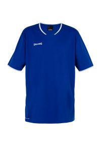 SPALDING - Koszulka dla dzieci Spalding Move shooting. Kolor: wielokolorowy, niebieski, biały. Długość rękawa: krótki rękaw. Długość: krótkie. Sport: koszykówka #1