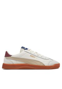 Puma Sneakersy Club 5V5 389406-08 Écru. Materiał: skóra