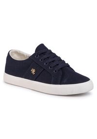 Lauren Ralph Lauren Tenisówki Janson II 802804598002 Granatowy. Kolor: niebieski. Materiał: materiał #8