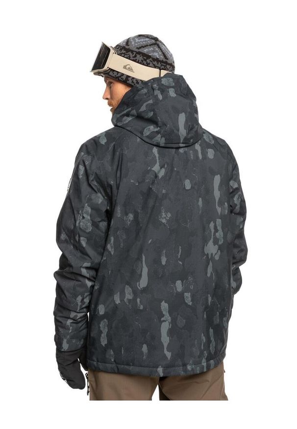 Quiksilver - Kurtka śnieżna dla Mężczyzn MISSION Czarny. Kolor: czarny. Materiał: poliester, materiał. Sezon: zima. Sport: narciarstwo