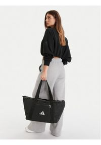 Adidas - adidas Torebka Sport Bag JE3223 Czarny. Kolor: czarny. Materiał: materiał #1
