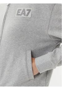 EA7 Emporio Armani Bluza 7W000178 AF12473 O8002 Szary Regular Fit. Kolor: szary. Materiał: bawełna