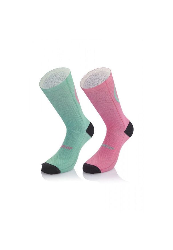 MB WEAR - Skarpetki Mb Wear Smile Emotions H20. Kolor: niebieski, wielokolorowy, różowy. Sport: kolarstwo