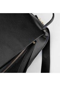 Wittchen - Damski plecak skórzany minimalistyczny. Kolor: czarny. Materiał: skóra. Styl: elegancki #4
