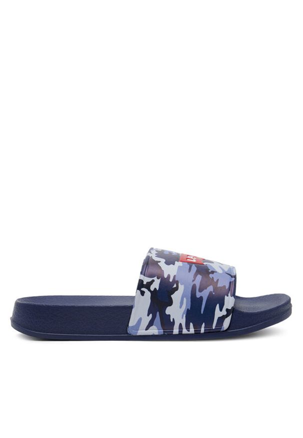 Levi's® Klapki Pool S VPOL0234S Granatowy. Kolor: niebieski. Materiał: syntetyk