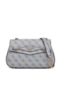 Guess Torebka Katya HWSG96 52210 Niebieski. Kolor: niebieski. Materiał: skórzane