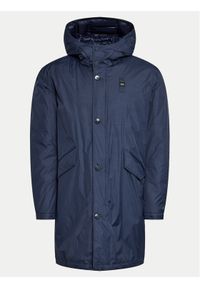 Blauer Parka 24WBLUK11208 Granatowy Regular Fit. Kolor: niebieski. Materiał: syntetyk