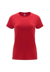 ROLY - Koszulka Capri Dla Kobiet. Kolor: czerwony. Sport: turystyka piesza #1