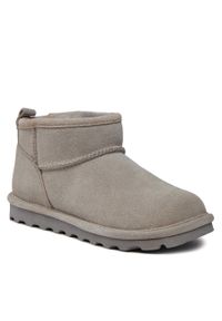 Śniegowce Bearpaw Shorty 2860W Gray Fog 051. Kolor: szary. Materiał: skóra, zamsz #1