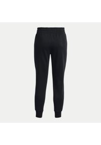 Spodnie dresowe damskie Under Armour Rival Fleece joggery. Kolor: czarny. Materiał: dresówka. Długość: długie