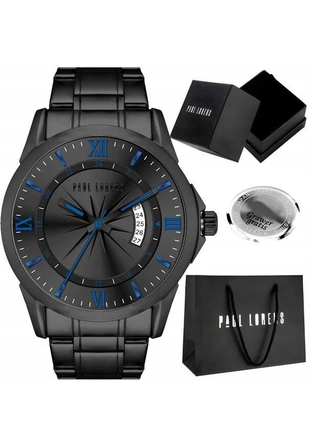 Zegarek męski Paul Lorens TRISTOR-1A6 Z GRAWEREM