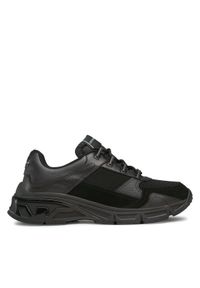 Emporio Armani Sneakersy X4X625 Czarny. Kolor: czarny. Materiał: materiał