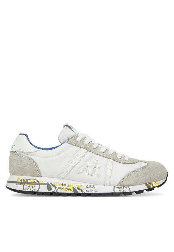 Premiata Sneakersy Lucyd Var 6915 Biały. Kolor: biały. Materiał: materiał