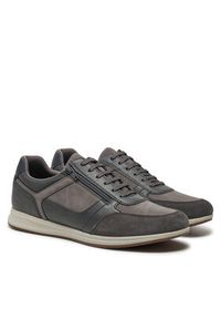 Geox Sneakersy Avery U46H5A 0EKPT C1115 Szary. Kolor: szary. Materiał: skóra