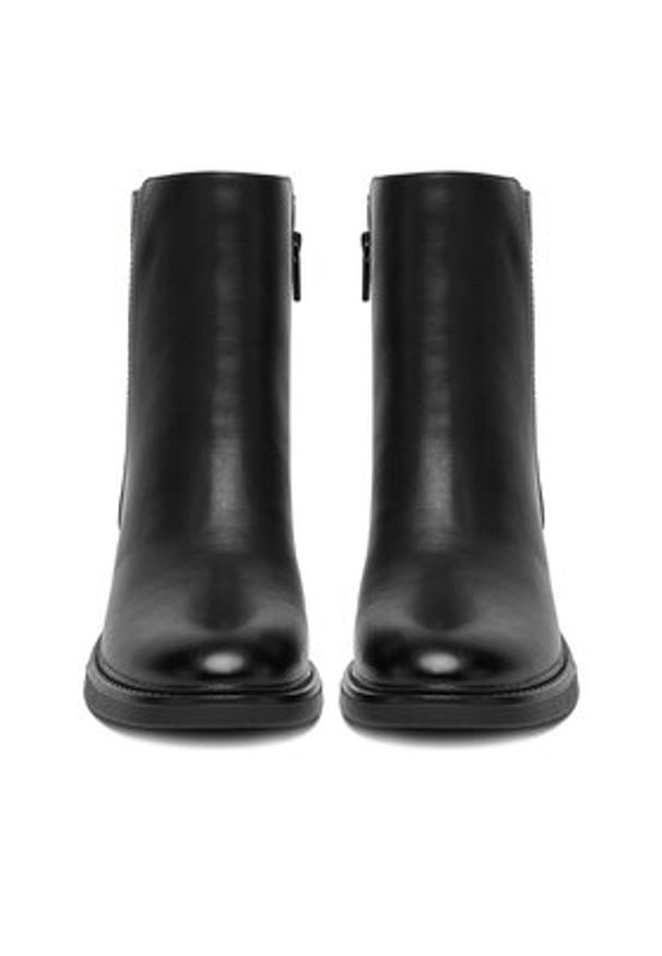 Jenny - JENNY Botki CEO-HY20242-4A Czarny. Kolor: czarny. Materiał: materiał, syntetyk