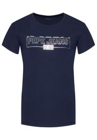 Pepe Jeans T-Shirt Betty PL504815 Granatowy Regular Fit. Kolor: niebieski #3