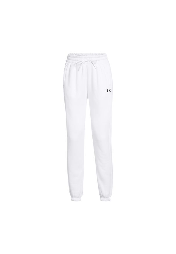 Spodnie sportowe damskie Under Armour Fleece®. Kolor: czarny, biały, wielokolorowy. Długość: długie