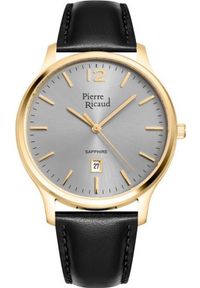 Zegarek Pierre Ricaud Zegarek męski Pierre Ricaud P91087.1257Q czarny. Kolor: czarny #1