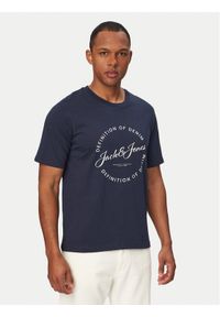 Jack & Jones T-Shirt Grayson 12288377 Niebieski Regular Fit. Kolor: niebieski. Materiał: bawełna #1
