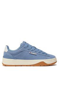 Tommy Jeans Sneakersy Tjw Skate Sneaker EN0EN02677 Niebieski. Kolor: niebieski. Materiał: zamsz, skóra. Sport: skateboard