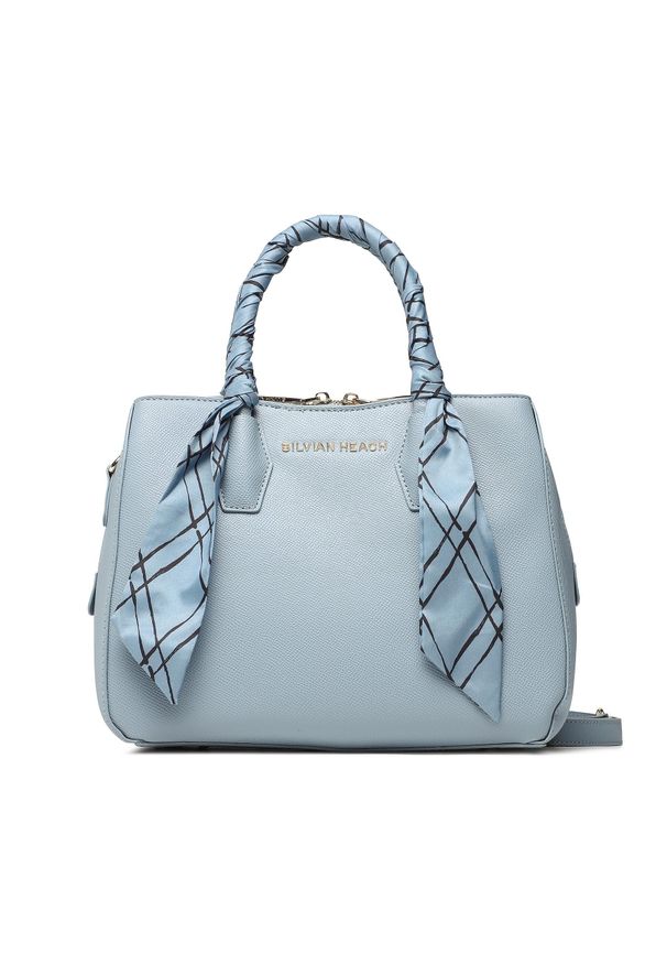 Torebka Silvian Heach RCP23045BO Ice Melt. Kolor: niebieski. Materiał: skórzane