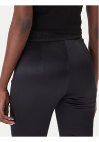 Versace Jeans Couture Spodnie materiałowe 80HAC1A7 N0640 Czarny Flare Fit. Kolor: czarny. Materiał: wiskoza #5