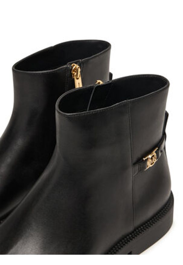 MICHAEL Michael Kors Botki 40F5MAME5L Czarny. Kolor: czarny. Materiał: skóra