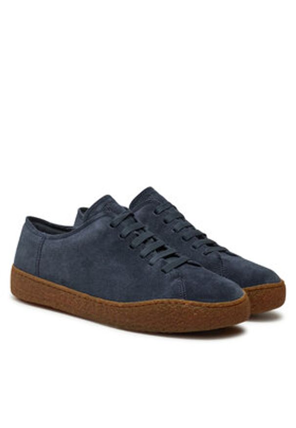 Camper Sneakersy Peu Terreno K100927-012 Granatowy. Kolor: niebieski. Materiał: zamsz, skóra