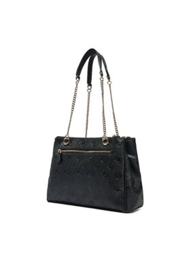 Guess Torebka HWPG93 49090 Czarny. Kolor: czarny. Materiał: skórzane