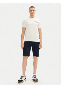 Napapijri T-Shirt S-Vignoni Back SS NP0A4ILXN1A1 Biały Regular Fit. Kolor: biały. Materiał: bawełna #4