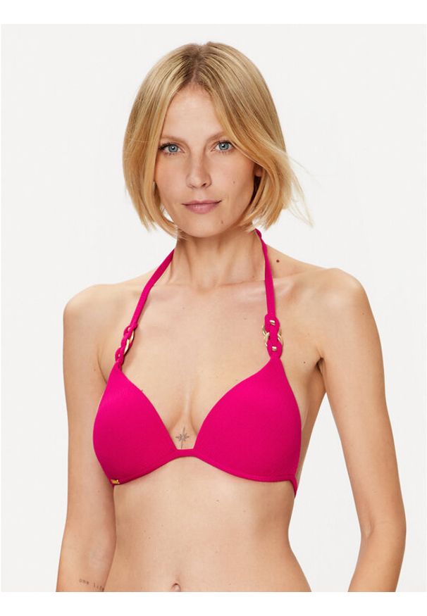 SELMARK - Selmark Góra od bikini BH222B Różowy. Kolor: różowy. Materiał: syntetyk