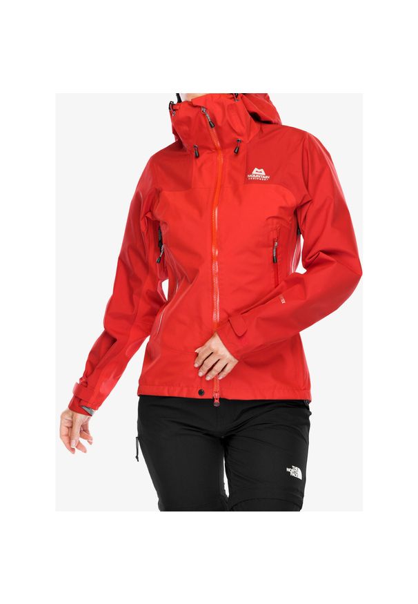 MOUNTAIN EQUIPMENT - Kurtka GORE-TEX damska Mountain Equipment Rupal Jacket. Kolor: czerwony. Technologia: Gore-Tex