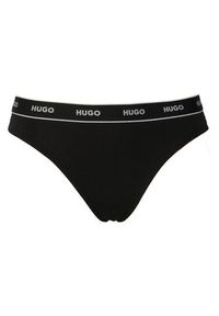 Hugo - HUGO Komplet stringów 50545703 Czarny. Kolor: czarny. Materiał: bawełna #4