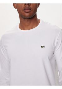 Lacoste Longsleeve TH0990 Biały Regular Fit. Kolor: biały. Materiał: bawełna. Długość rękawa: długi rękaw