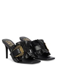 Versace Jeans Couture Klapki 80VA3S70 ZSS83 899 Czarny. Kolor: czarny. Materiał: skóra #2