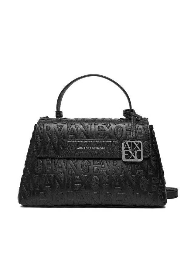 Armani Exchange Torebka XW001223 AF15774 UC001 Czarny. Kolor: czarny. Materiał: skórzane