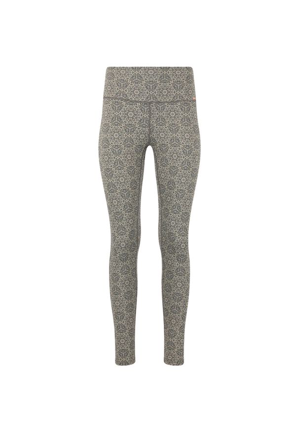 Legginsy do jogi Athlecia Geometric Printed. Kolor: szary. Sport: joga i pilates